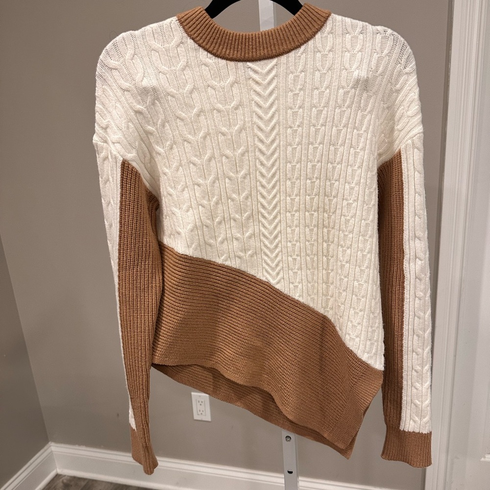 Express color block sweater